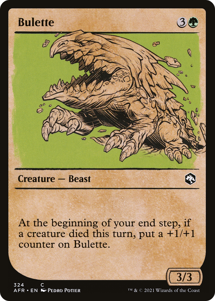 Image of Bulette (Showcase) (AFR-324) - Adventures in the Forgotten Realms: (Showcase)