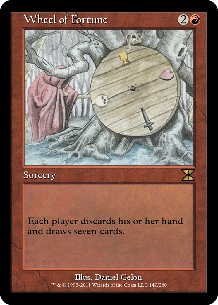 Image of Wheel of Fortune (ME4-140) - Masters Edition IV Foil