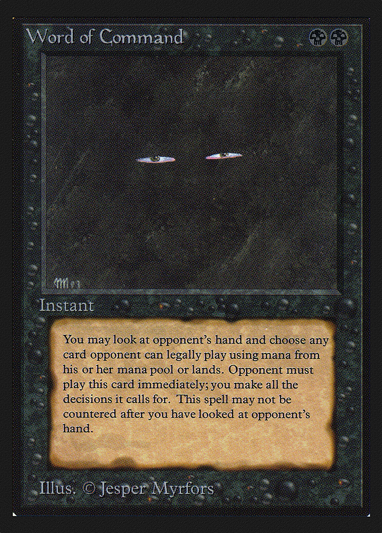 Image of Word of Command (IE) (IED-) - Intl. Collectors' Edition