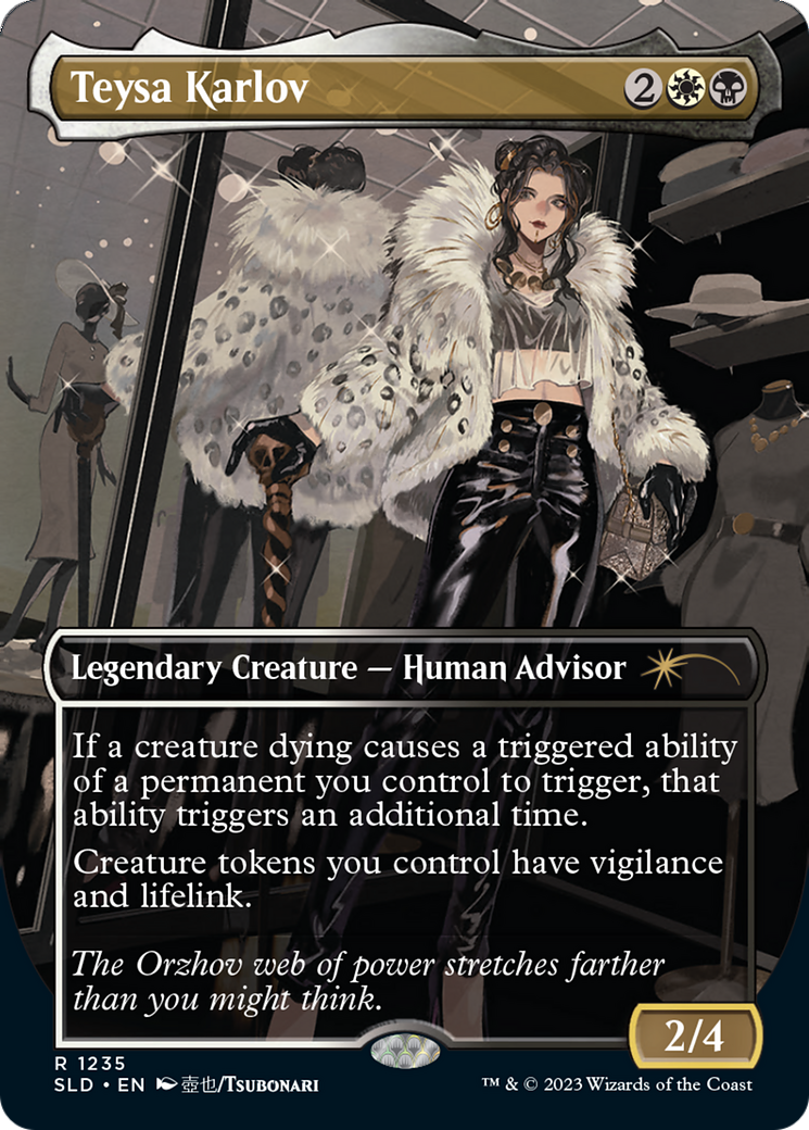 Image of Teysa Karlov (SLD-1235) - Secret Lair Drop (Borderless) Foil