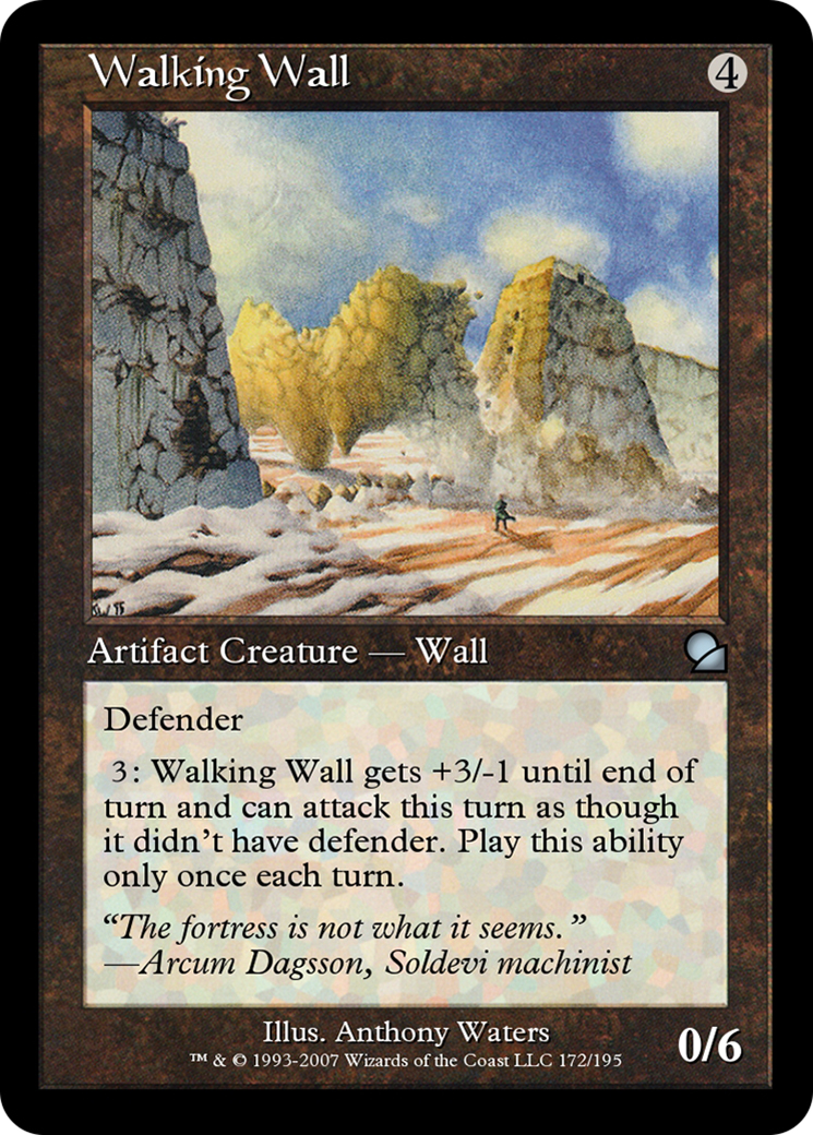 Image of Walking Wall (ME1-172) - Masters Edition Foil