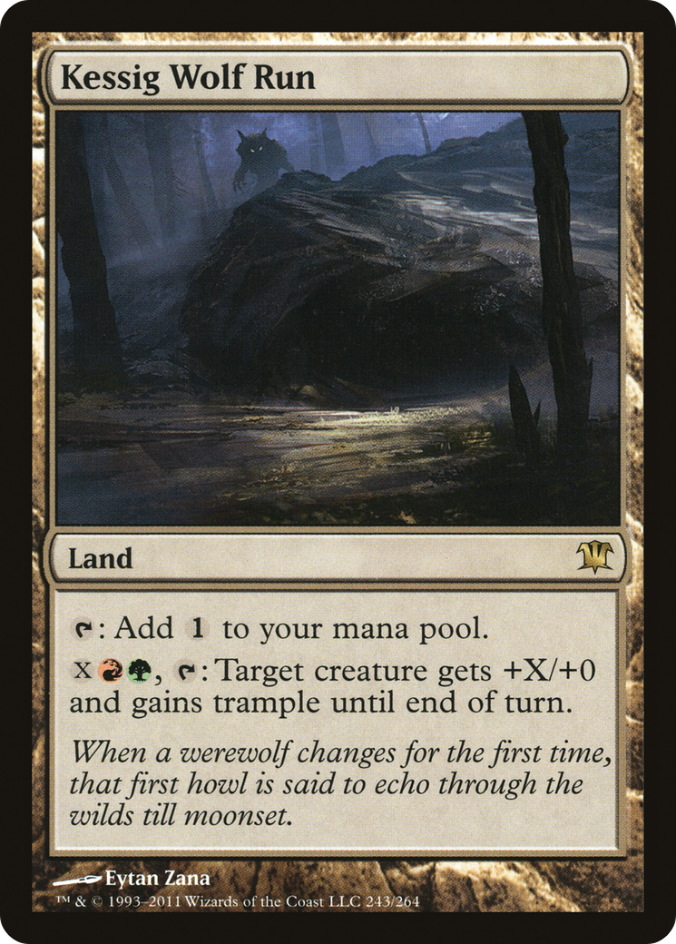 Image of Kessig Wolf Run (ISD-243) - Innistrad Foil