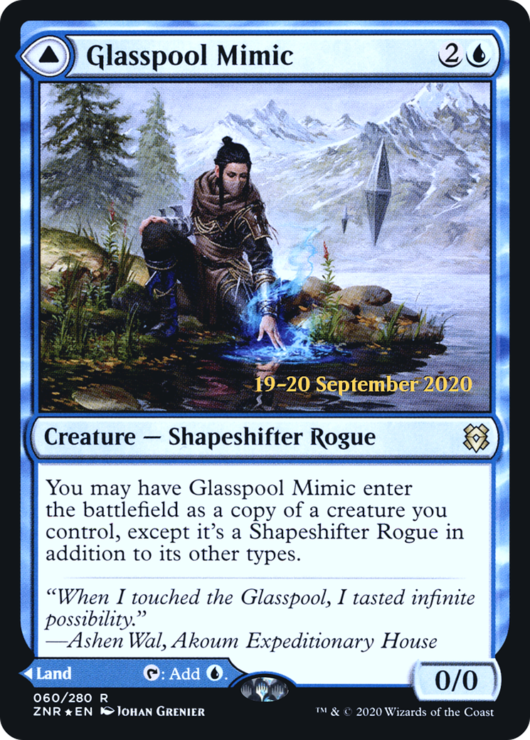 Image of Glasspool Mimic (PRE-060) - Zendikar Rising Promos Foil