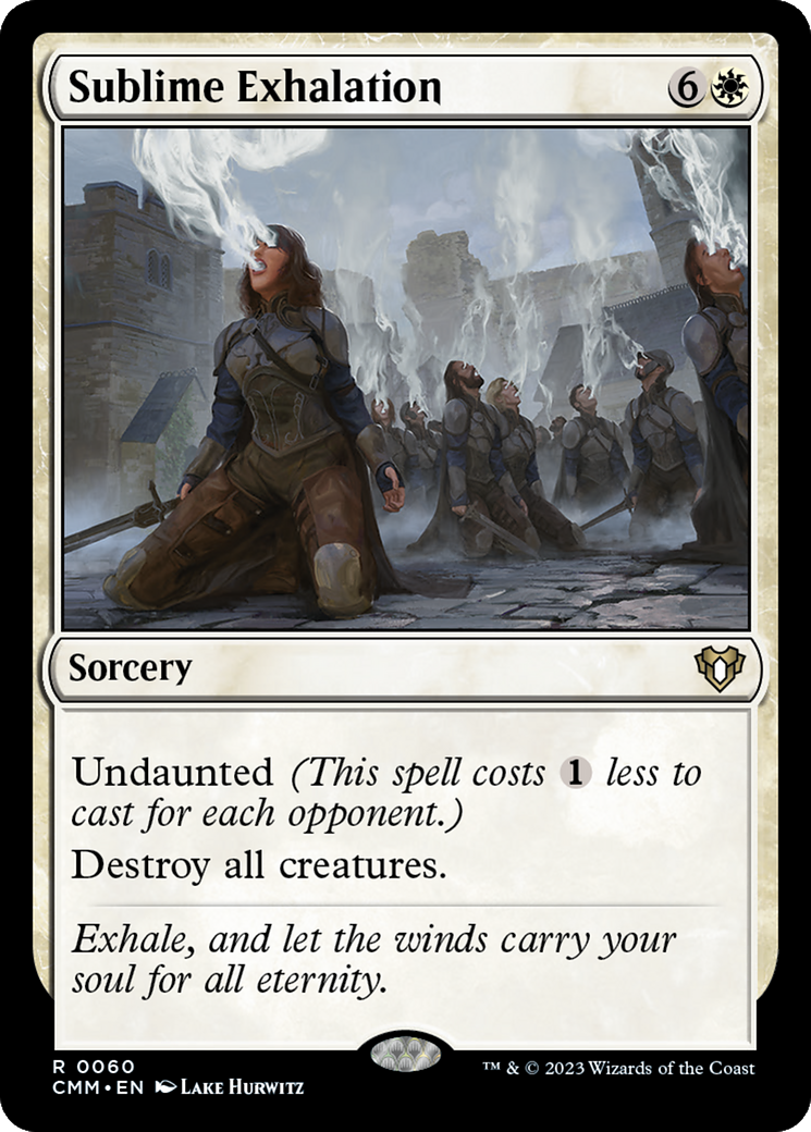 Image of Sublime Exhalation (CMM-060) - Commander Masters