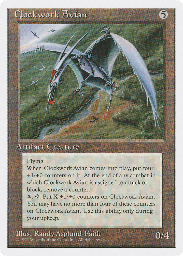 Image of Clockwork Avian (4ED-) - Fourth Edition