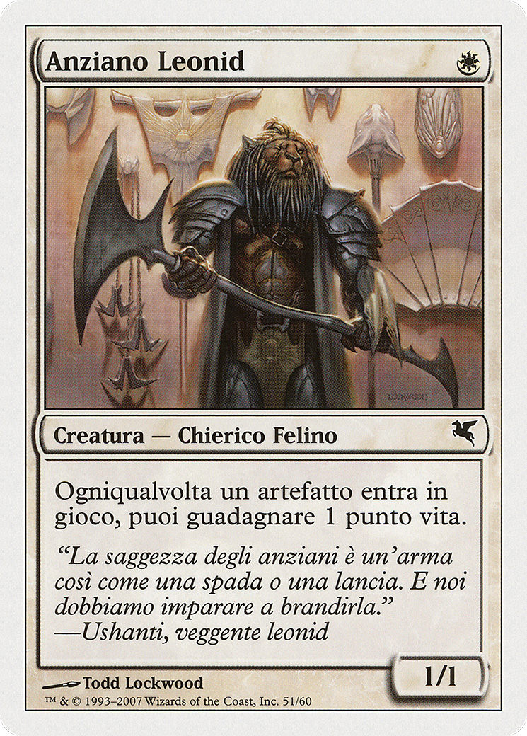 Image of Leonin Elder (Italian) - 