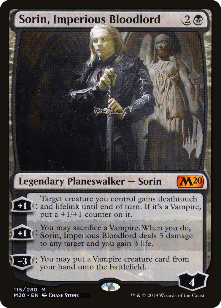 Image of Sorin, Imperious Bloodlord (PPM20-115) - Core Set 2020 Promos