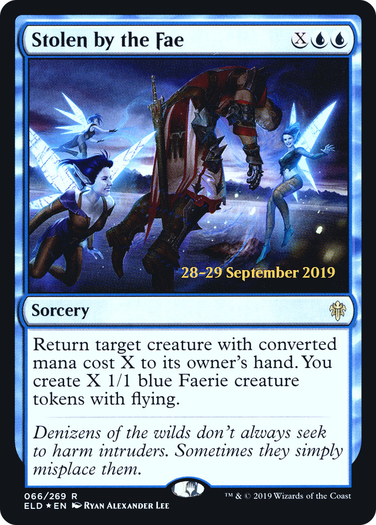 Image of Stolen by the Fae (PRE-066) - Throne of Eldraine Promos Foil