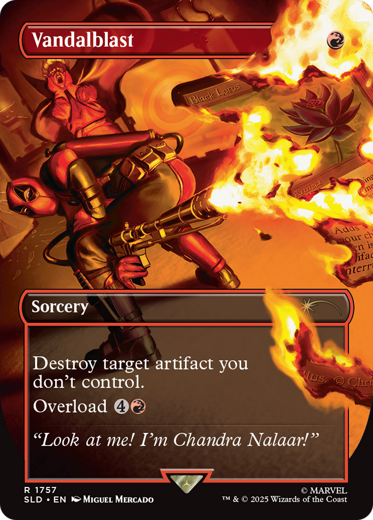 Image of Vandalblast (1757) (SLD-1757) - Secret Lair Drop (Borderless)