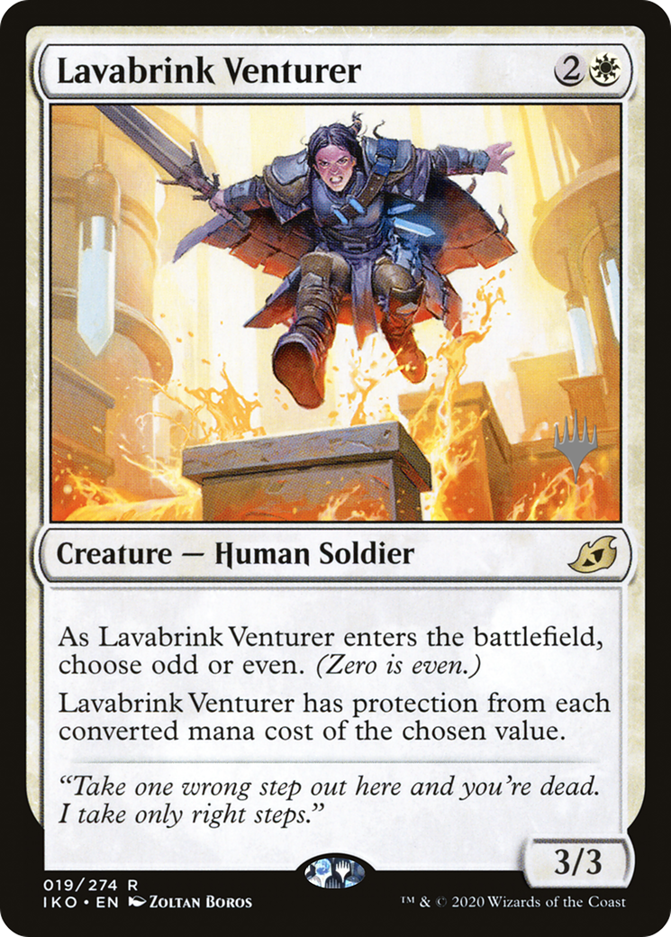 Image of Lavabrink Venturer (PPIKO-019) - Ikoria: Lair of Behemoths Promos Foil