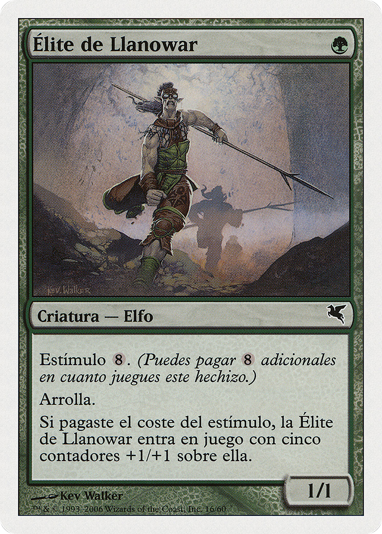 Image of Llanowar Elite (Italian) - 