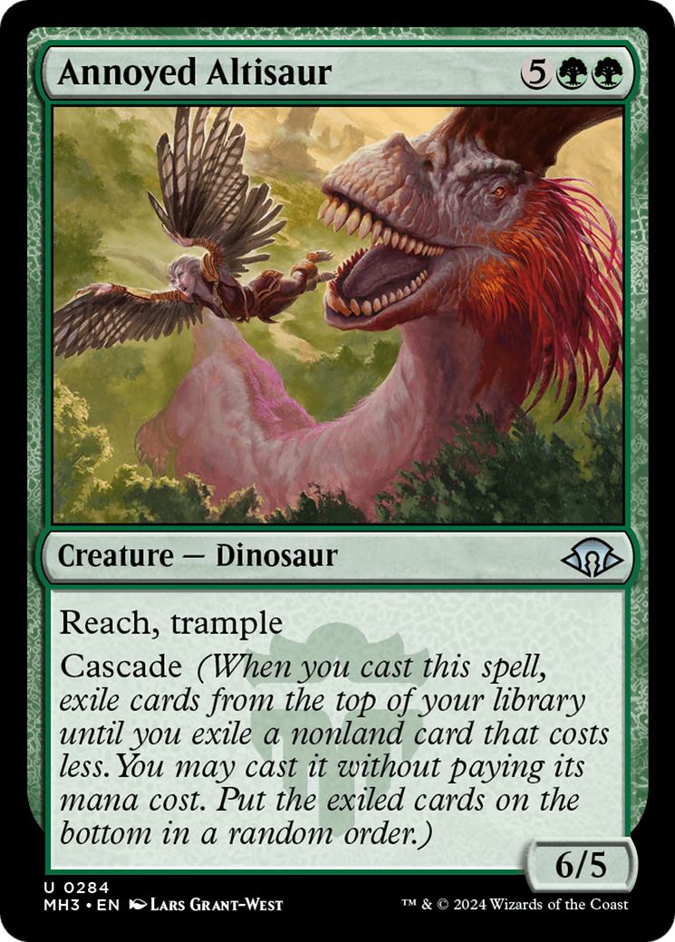 Image of Annoyed Altisaur (MH3-284) - Modern Horizons 3 Foil