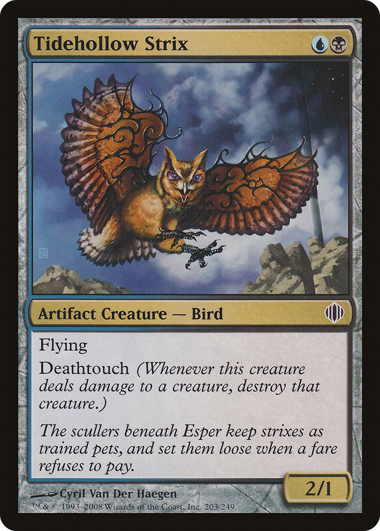 Image of Tidehollow Strix (ALA-203) - Shards of Alara Foil