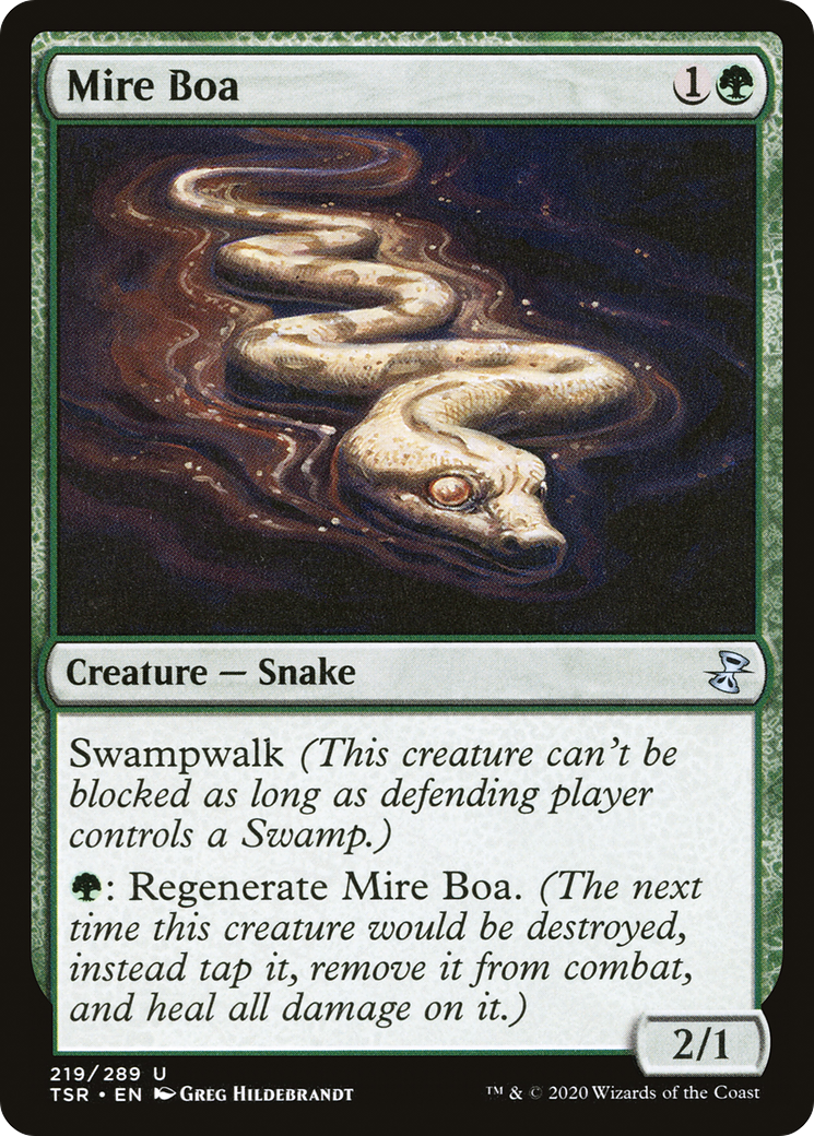 Image of Mire Boa (TSR-219) - Time Spiral Remastered Foil