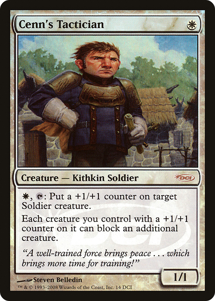Image of Cenn's Tactician (WPN-014) - DCI Promos Foil