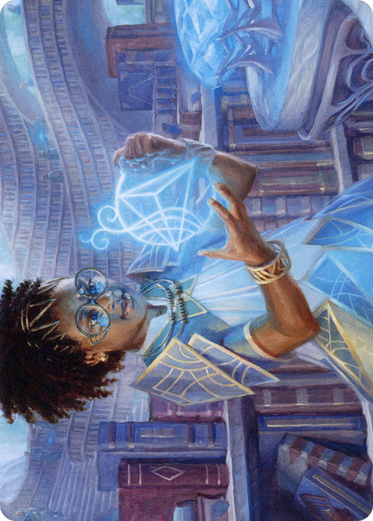 Image of Zimone, Quandrix Prodigy // Zimone, Quandrix Prodigy (ASTX-046) - Strixhaven Art Series (Borderless)