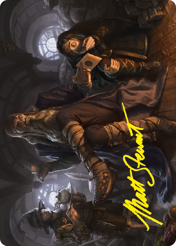Image of Sharkey, Tyrant of the Shire // Sharkey, Tyrant of the Shire (ALTR-022) - Tales of Middle-earth Art Series (Borderless)