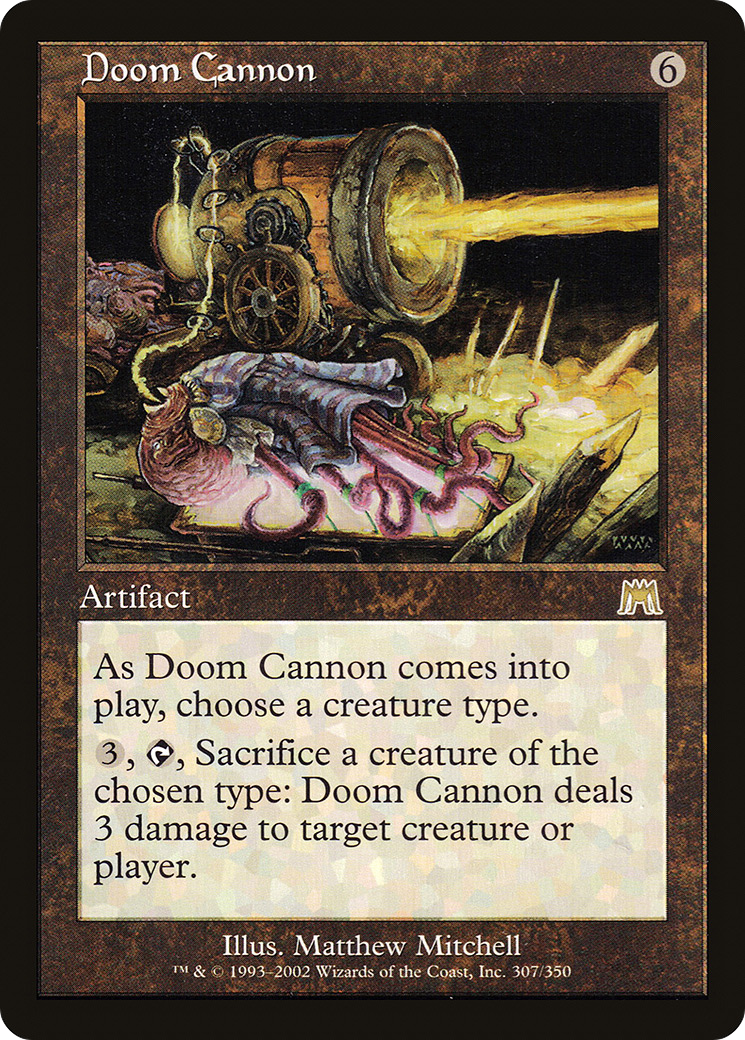 Image of Doom Cannon (ONS-307) - Onslaught Foil