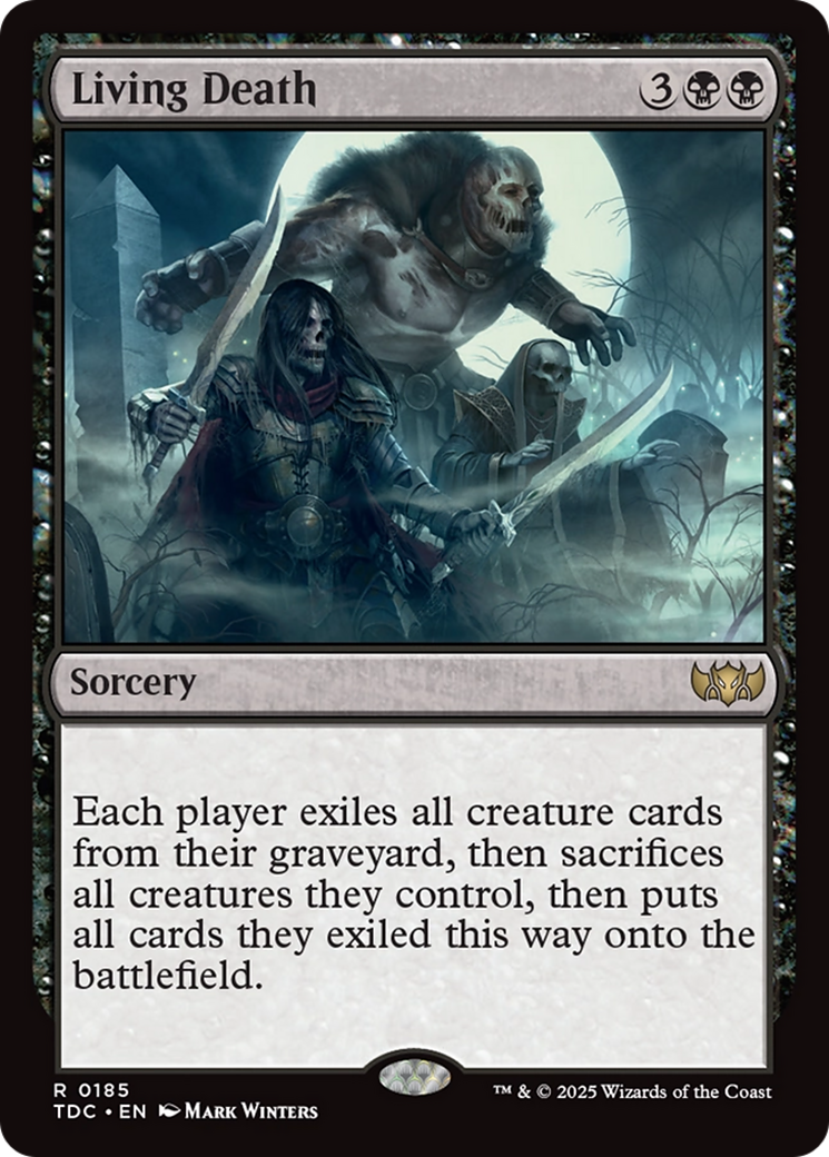 Image of Living Death (TDC-185) - Commander: Tarkir: Dragonstorm