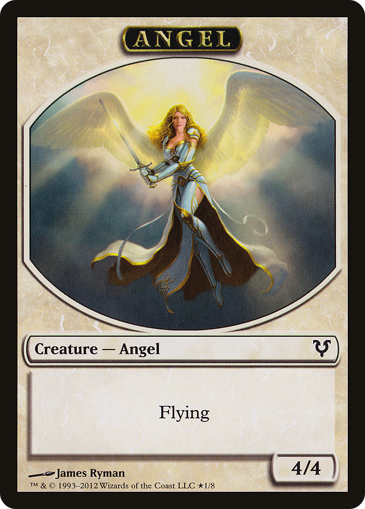 Image of Angel // Demon Double-Sided Token (PRE-1 // 5) - Open the Helvault