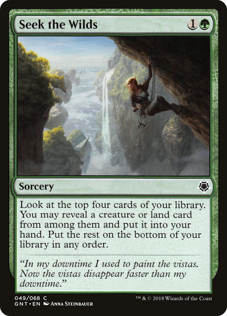 Image of Seek the Wilds (GNT-049) - Game Night