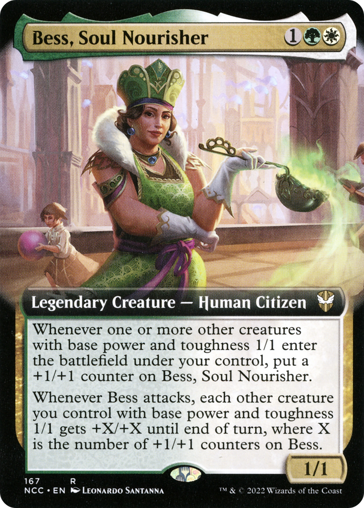 Image of Bess, Soul Nourisher (Extended Art) (NCC-167) - New Capenna Commander: (Extended Art)