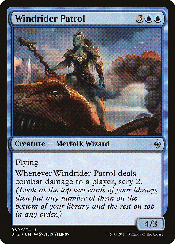 Image of Windrider Patrol (BFZ-089) - Battle for Zendikar