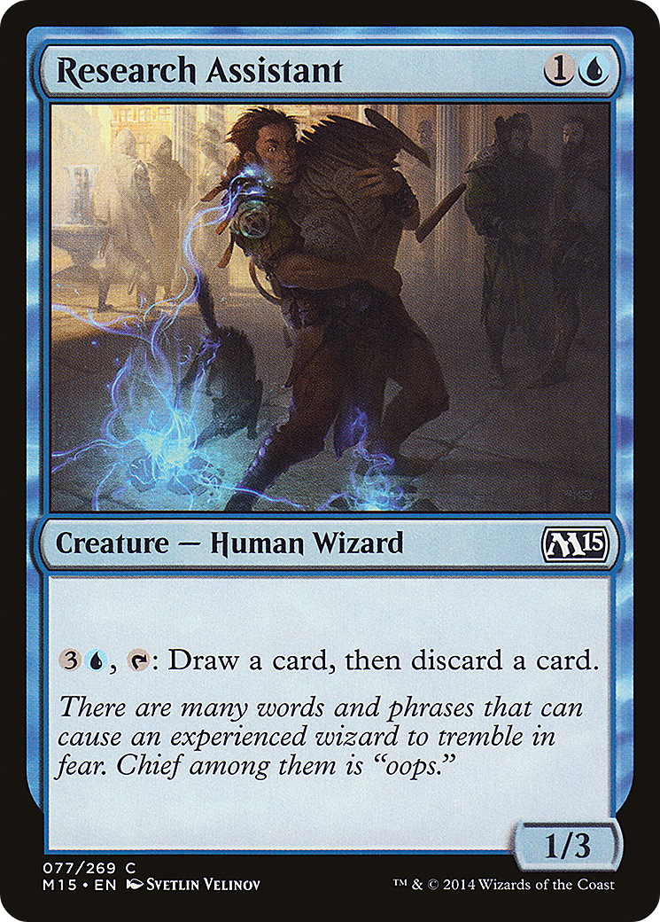 Image of Research Assistant (M15-077) - Magic 2015 Foil