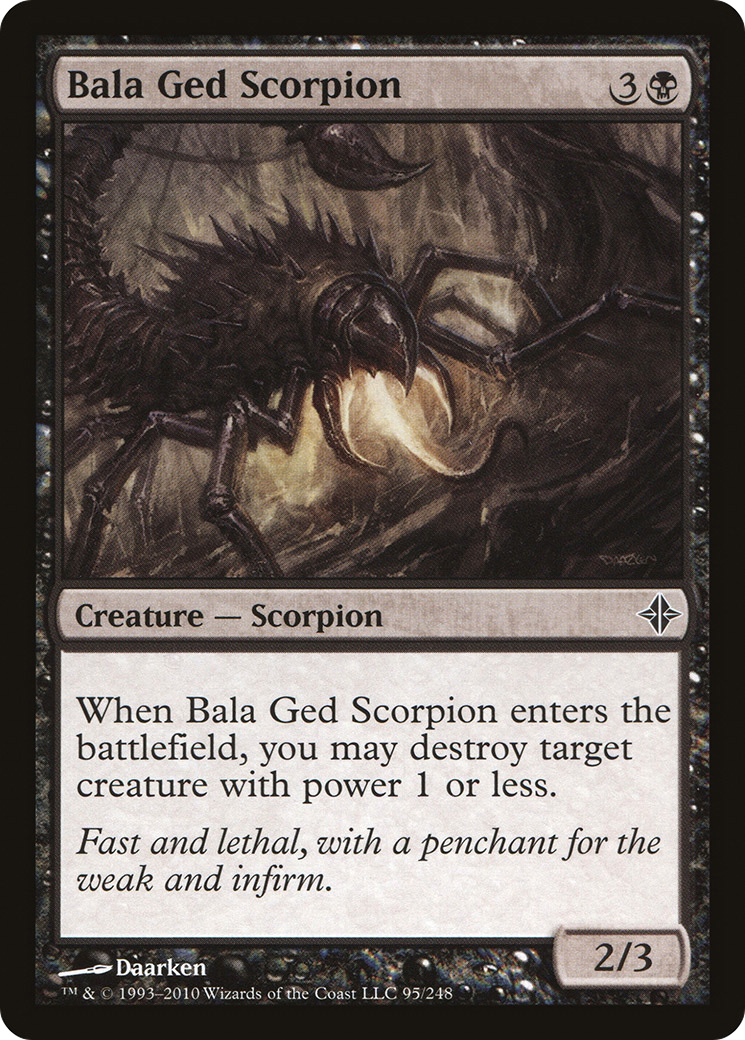 Image of Bala Ged Scorpion (ROE-095) - Rise of the Eldrazi Foil