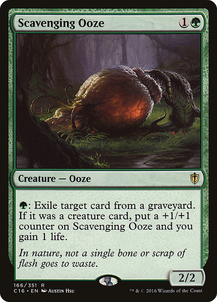 Image of Scavenging Ooze (C16-166) - Commander 2016