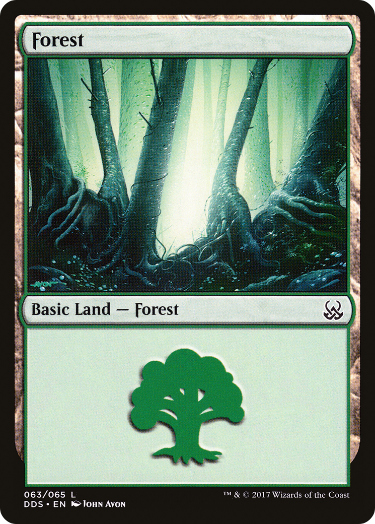 Image of Forest (063) (DDS-063) - Duel Decks: Mind vs. Might