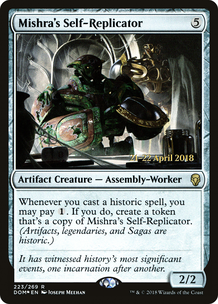 Image of Mishra's Self-Replicator (PRE-223) - Dominaria Promos Foil