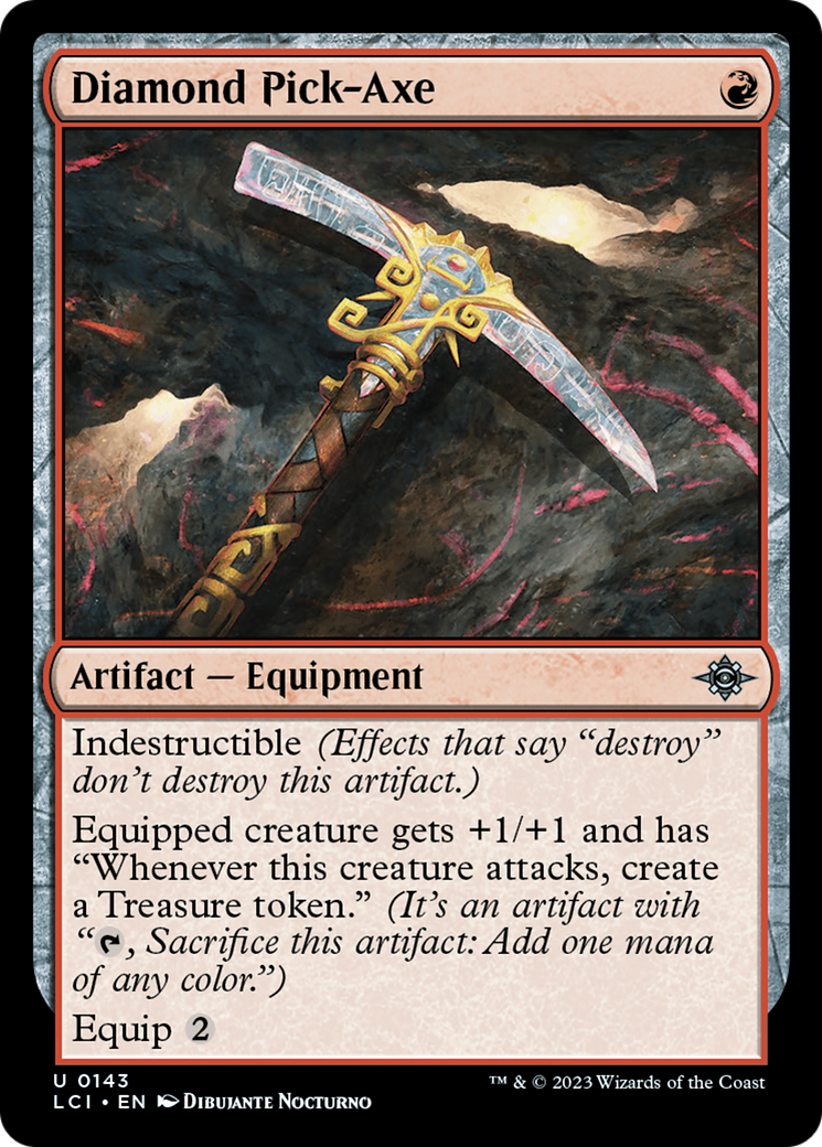 Image of Diamond Pick-Axe (LCI-143) - The Lost Caverns of Ixalan Foil
