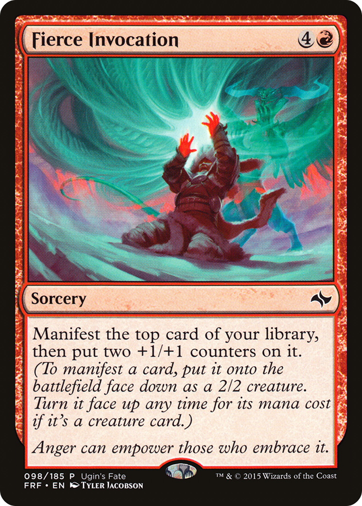Image of Fierce Invocation (FRF_UGIN-098) - Ugin's Fate