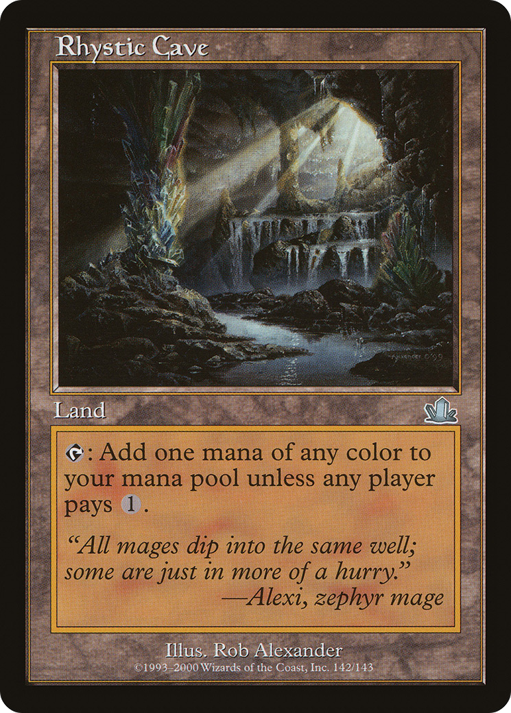 Image of Rhystic Cave (PCY-142) - Prophecy Foil