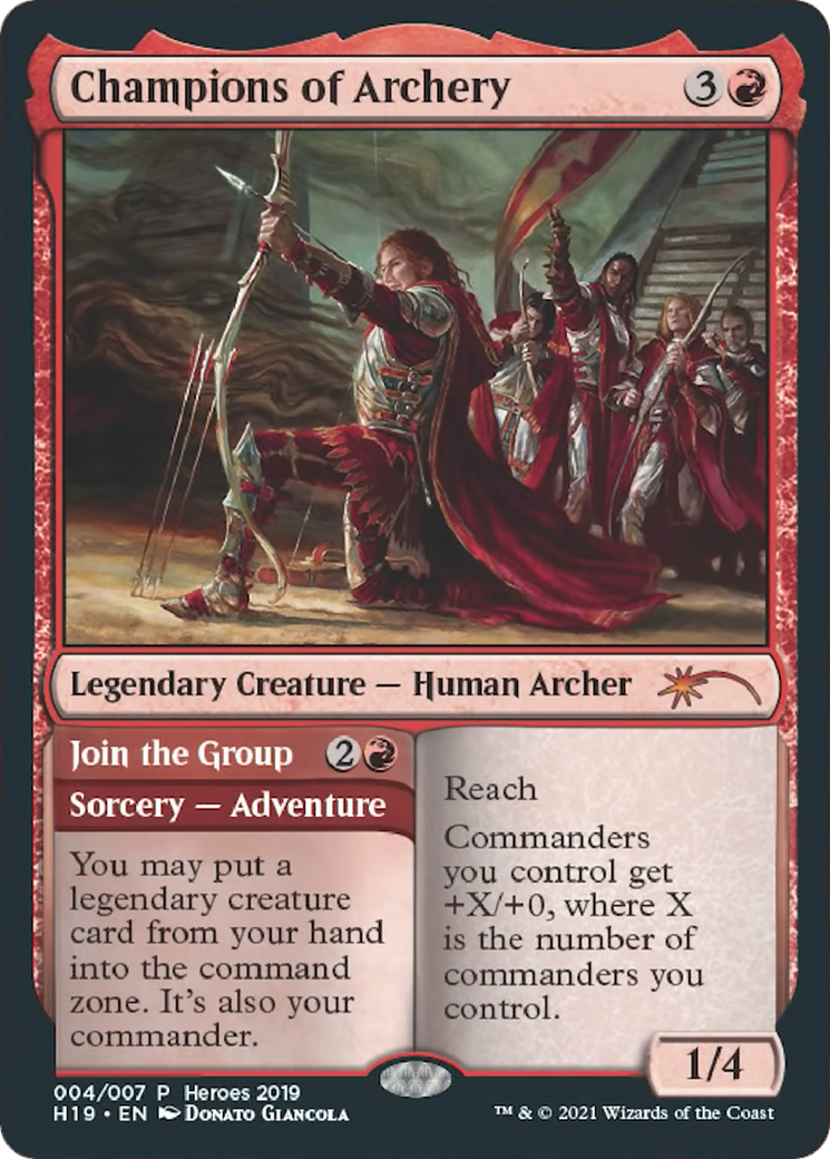 Image of Champions of Archery (UMP-004) - 2019 Heroes of the Realm