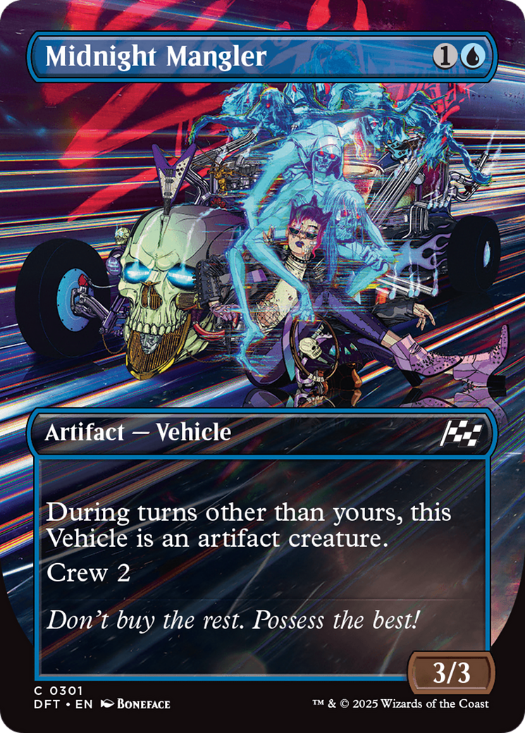 Image of Midnight Mangler (Borderless) (DFT-301) - Aetherdrift (Borderless)