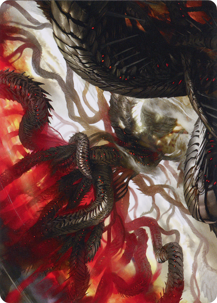Image of Realmbreaker, the Invasion Tree // Realmbreaker, the Invasion Tree (AMOM-054) - March of the Machine Art Series (Borderless) Foil