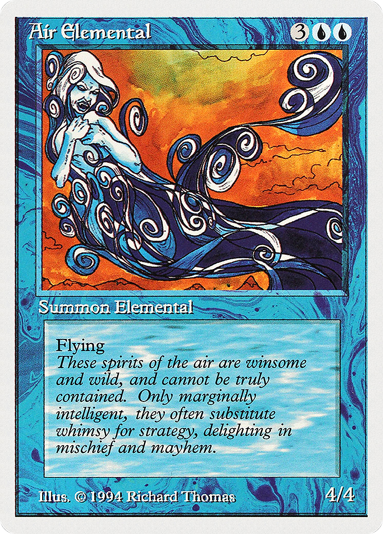 Image of Air Elemental (SUM-047) - Summer Magic / Edgar