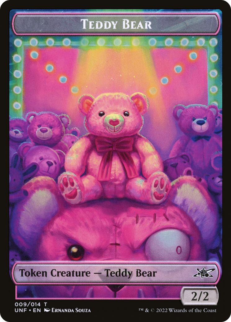 Image of Teddy Bear Token (UNF-009) - Unfinity Tokens
