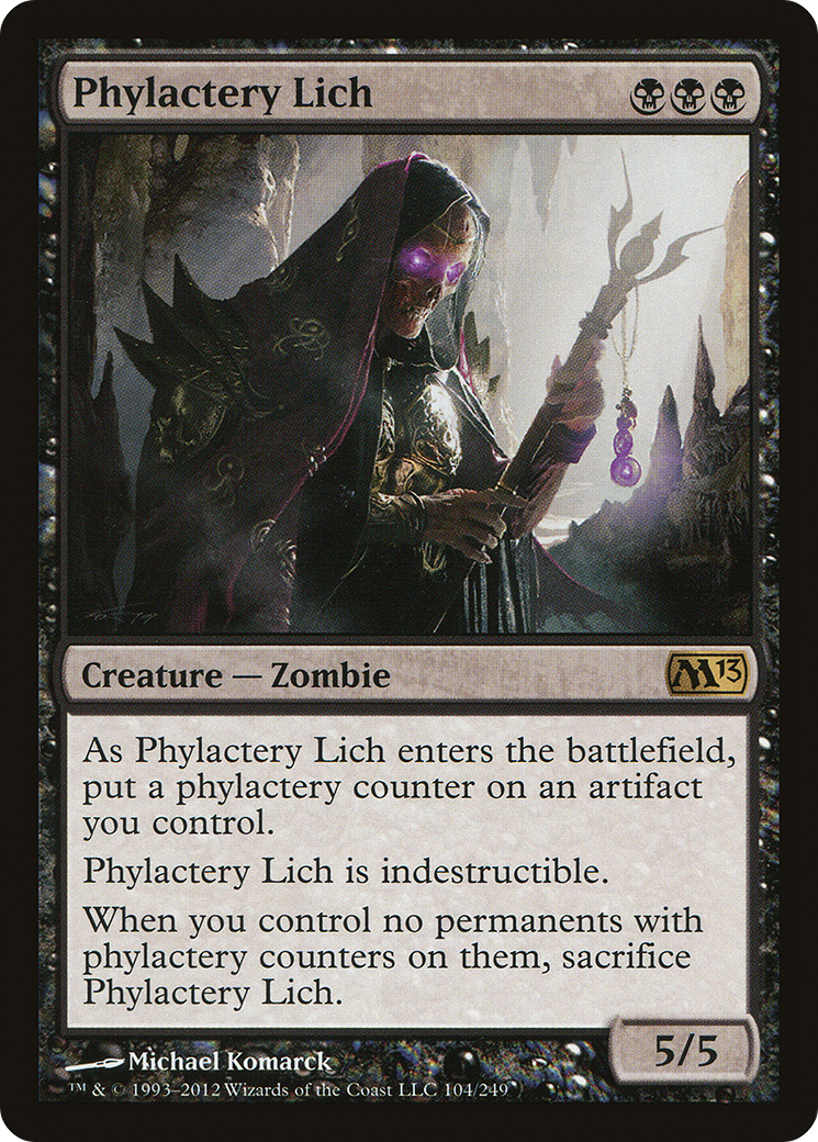 Image of Phylactery Lich (M13-104) - Magic 2013