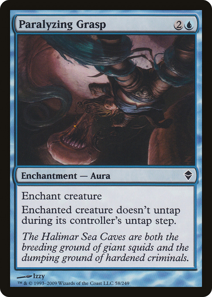 Image of Paralyzing Grasp (ZEN-058) - Zendikar