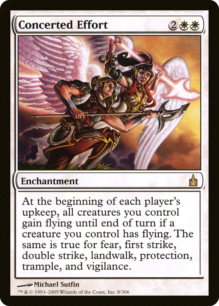 Image of Concerted Effort (RAV-008) - Ravnica: City of Guilds