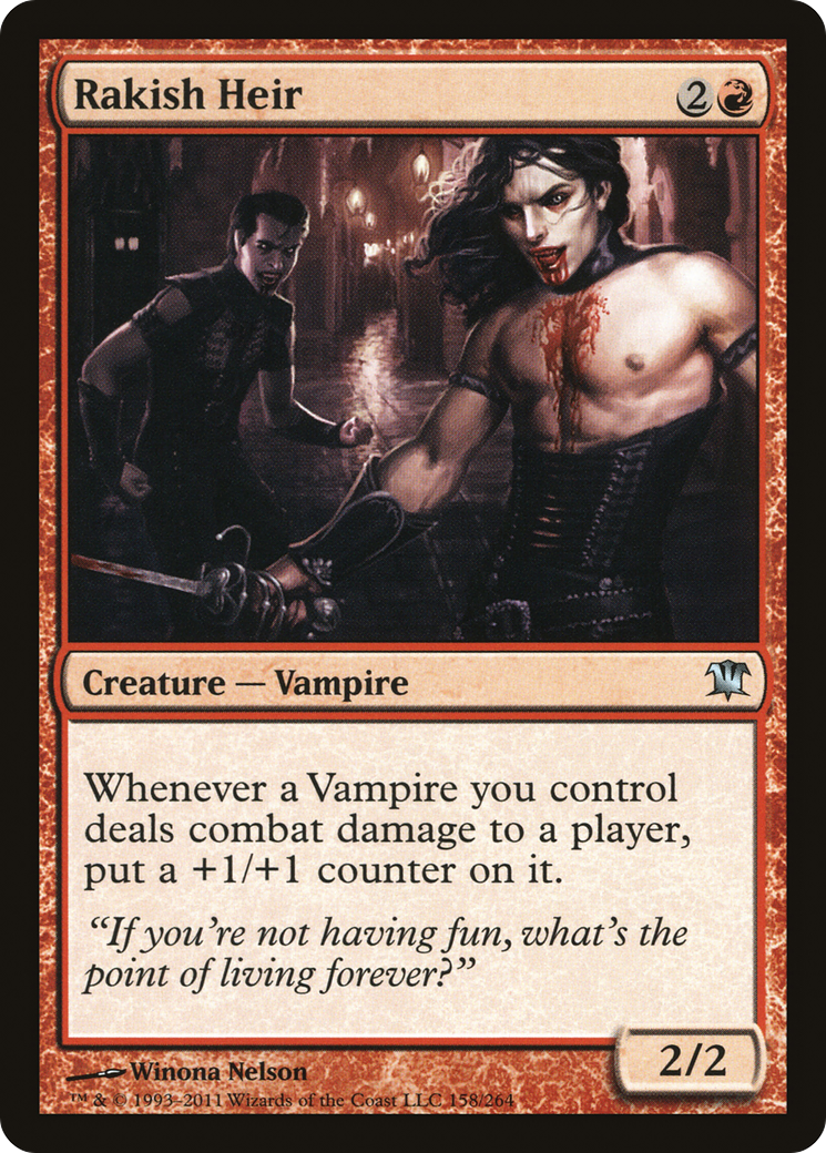 Image of Rakish Heir (ISD-158) - Innistrad