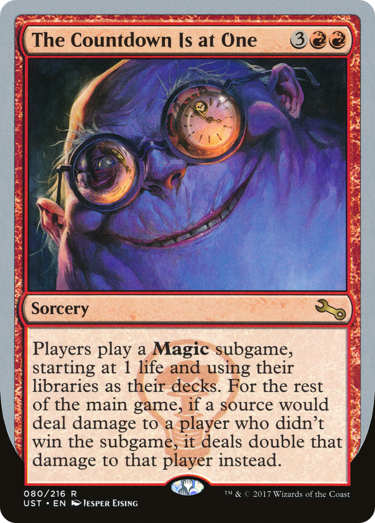 Image of The Countdown Is at One (UST-080) - Unstable Foil