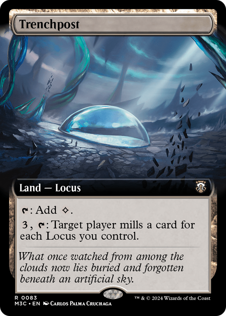 Image of Trenchpost (Extended Art) (M3C-083) - Modern Horizons 3 Commander: (Extended Art)