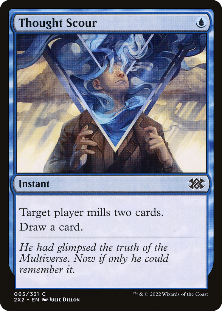 Image of Thought Scour (2X2-065) - Double Masters 2022
