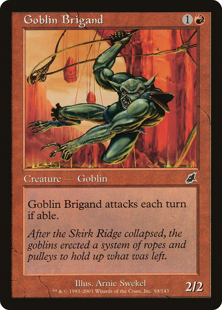 Image of Goblin Brigand (SCG-094) - Scourge Foil