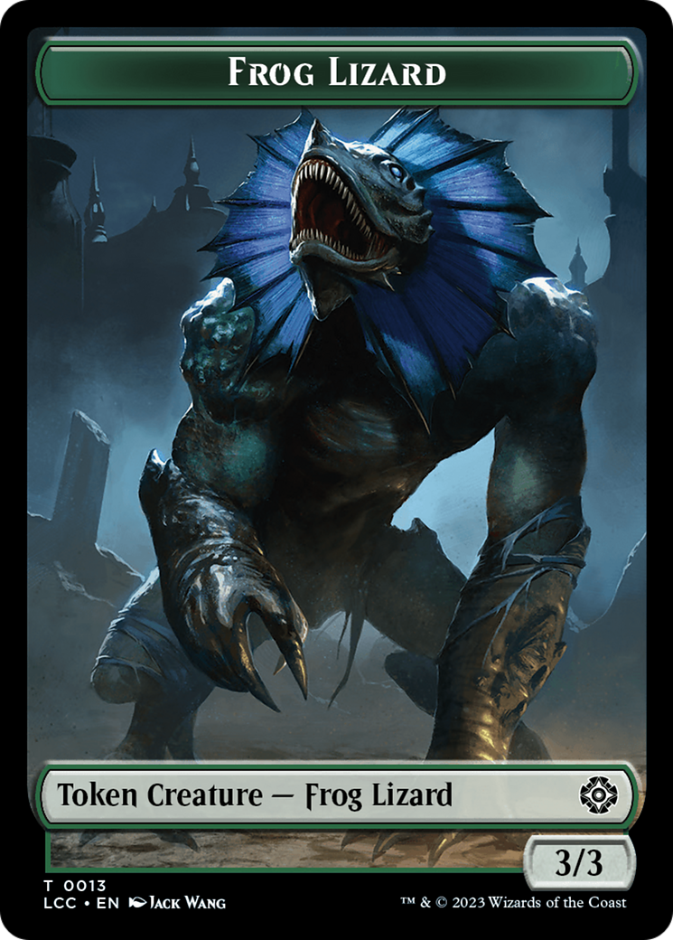 Image of Frog Lizard (TLCC-013) - The Lost Caverns of Ixalan Commander Tokens Foil
