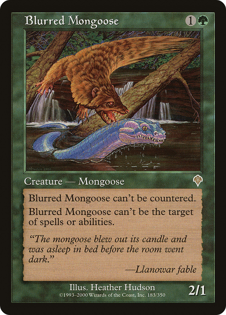 Image of Blurred Mongoose (INV-183) - Invasion